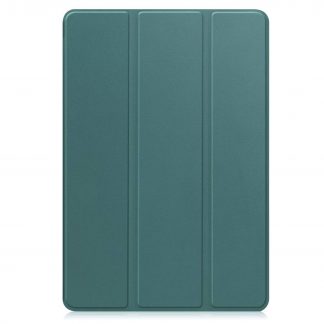 Galaxy Tab A9+ tri-fold folio case in Dark Green