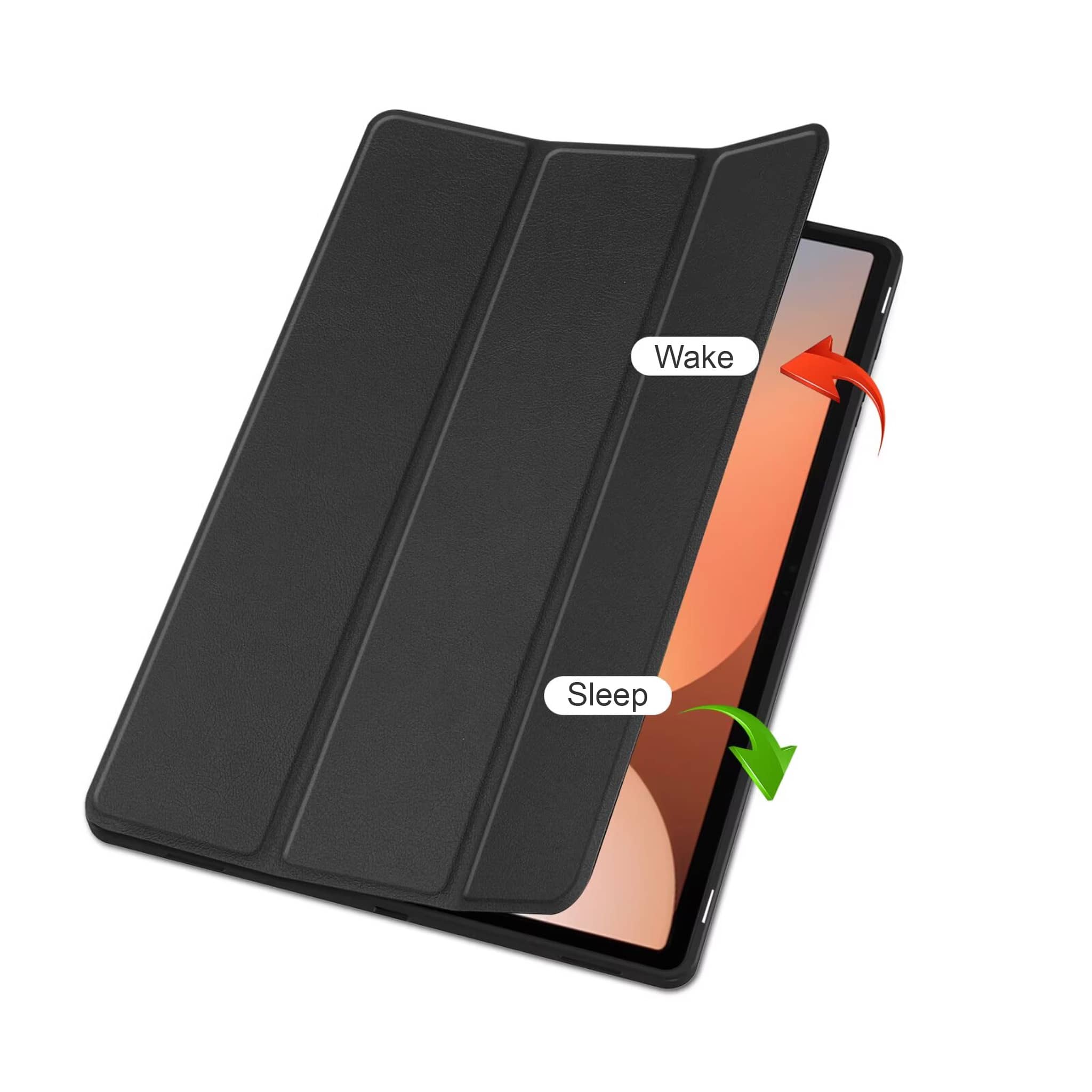 Galaxy Tab S10 Ultra (14.6") Case — Tri-Fold TPU Folio with S Pen Holder - Image 6